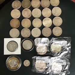 Peace hours and Morgan dollars for sale