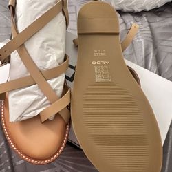 Beige/ Brown Sandals