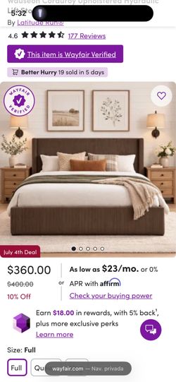 Bed