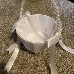 Flower Girl Basket For Wedding