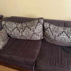 Fully Couch And A Loveseat