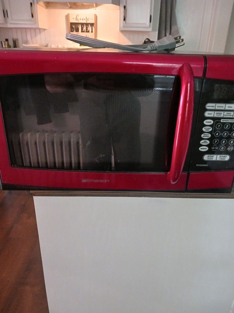 Emerson Microwave Red