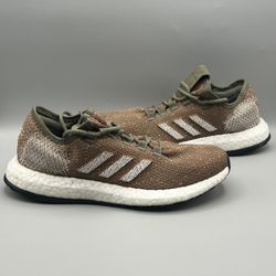 2019 Adidas PureBoost Go Olive Orange Running Shoes - KIDS Youth Size 6 (B37786)