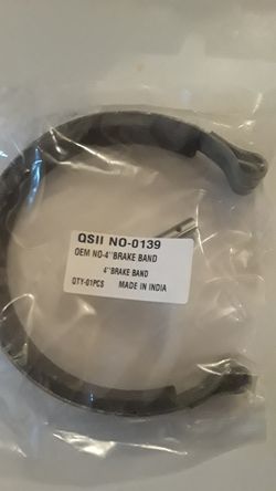 Please read if it's still up its available 4" brake pad for go kart