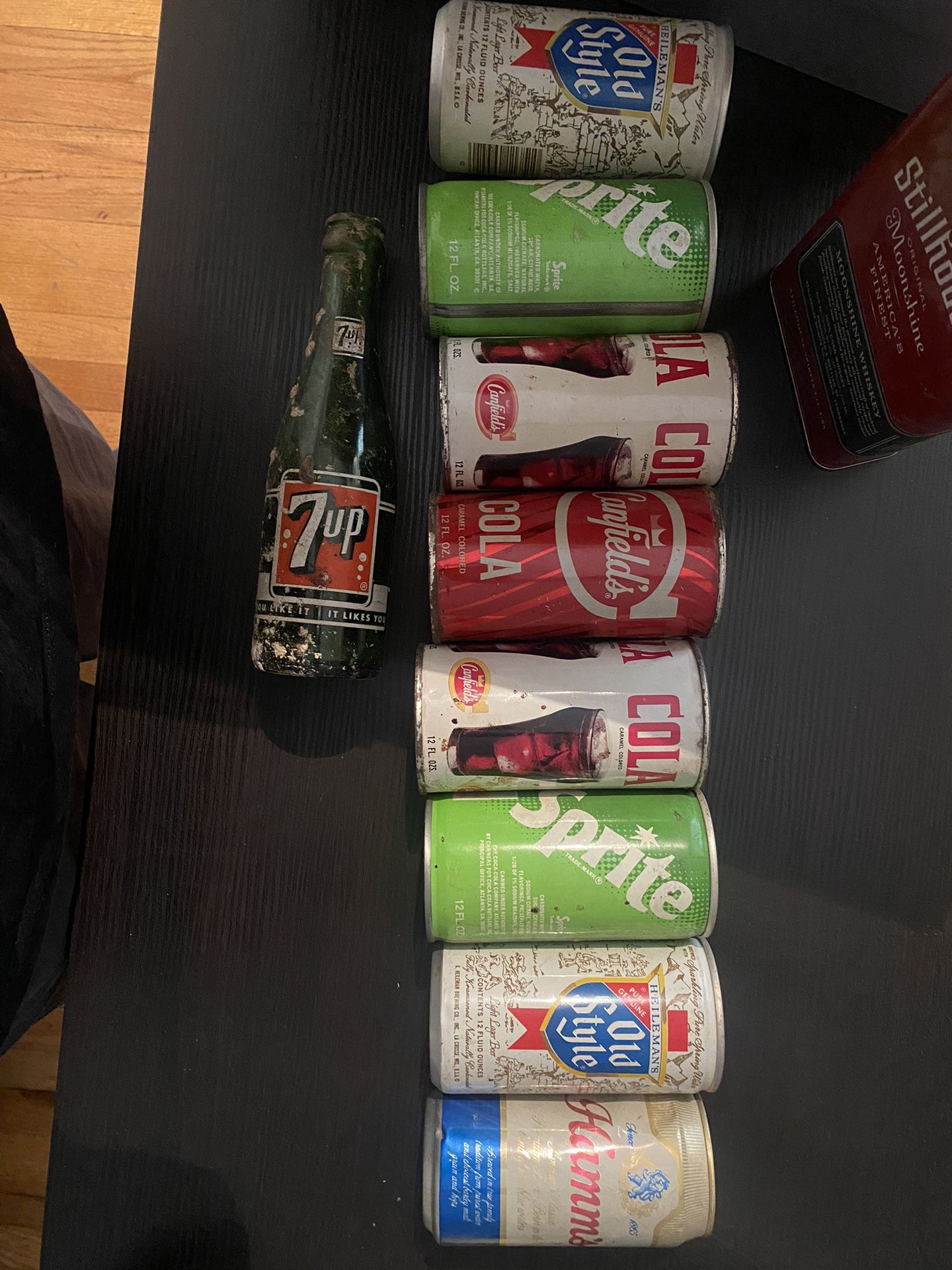 Old Soda And Beer Cans