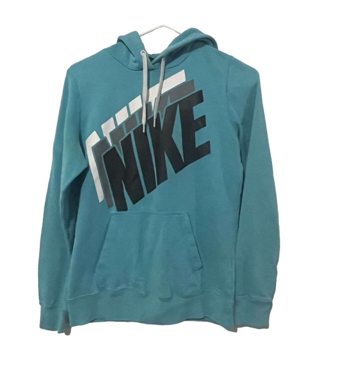 Nike Hoodie Women’s Size Medium Sky Blue Rally Full Zip Long Sleeve Sweatshirt