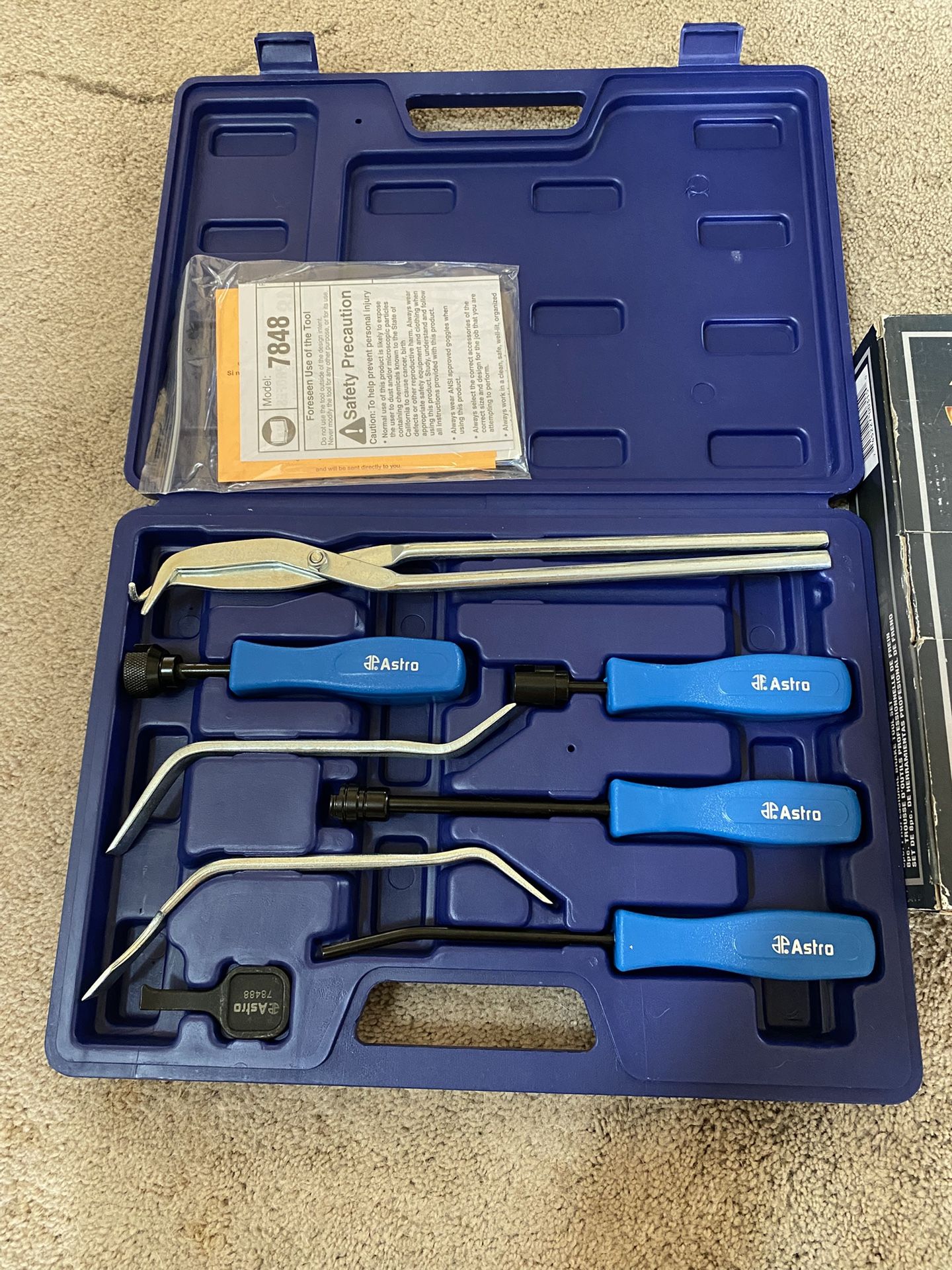 Astro Pneumatic 8pc. Professional Brake Tool Set