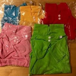 5 Doggie Polo T-shirt Set 