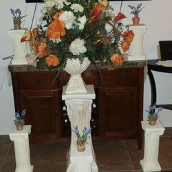 ROMAN PEDESTAL COLUMN STANDS