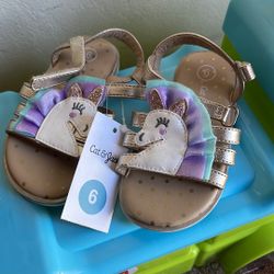 Toddler Size 6 Unicorn Sandals