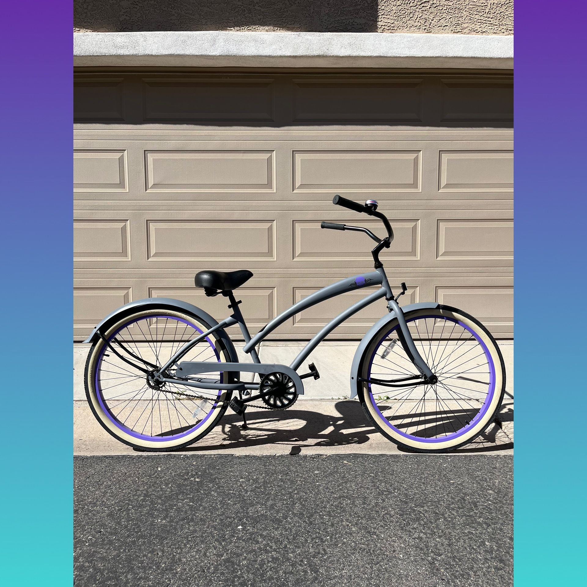 HBBC SKULLXBONES Beach Cruiser