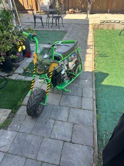 Mini Bike: Powder Coated