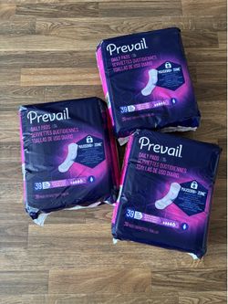 New Prevail Pads – 3 Packs Bulk Deal! (117 Pads Total)