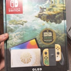 Nintendo Switch OLED Zelda Tears of the Kingdom Edition Complete in box still in plastic