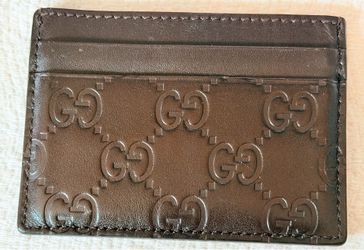 Men Gucci card holder