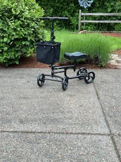 Knee Walker and Boots 