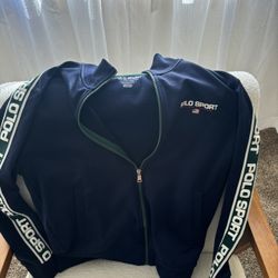 Polo Ralph Lauren Zip Up Jacket And Calvin Klein Sweaters 