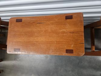 Wooden barstools