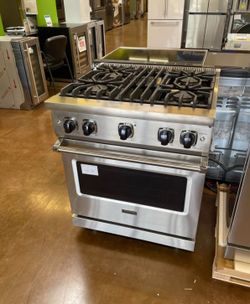 Viking slide in Gas stove 30 inch wide