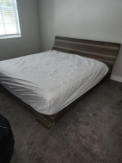 Queen Bed And Mattress