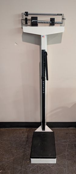 DETECTO Professional Medical Beam Scale with Height Rod
