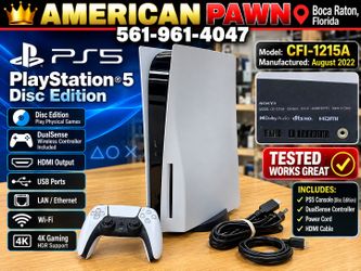 Sony PlayStation 5 PS5 Disc Edition CFI-1215A + Controller