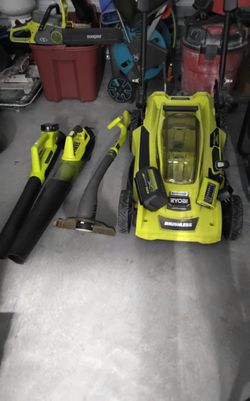 Ryobi 40V Brushless Lawn Care Setup – Mower, Blowers & Trimmer (Will Separate or Bundle!)