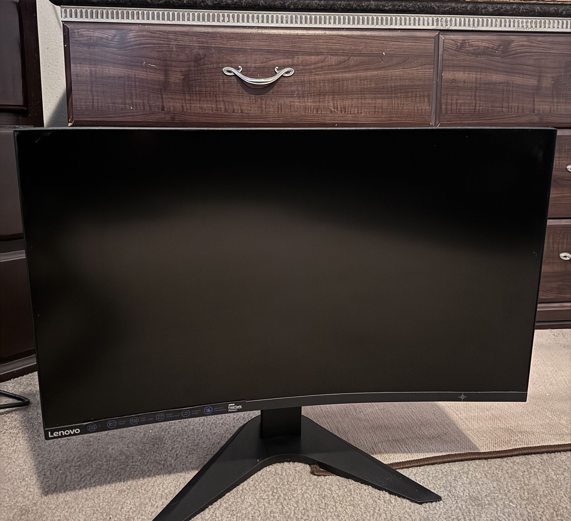165 Hz Monitor 27” Curved