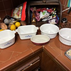 Corning ware dishes vintage