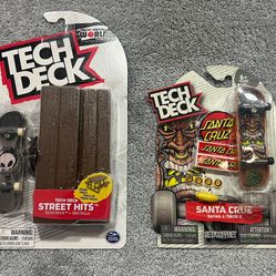 Old School TECH DECK- BLIND & SANTA CRUZ (LIMITED SERIES) 20 Each