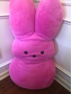 Peeps large pink plush