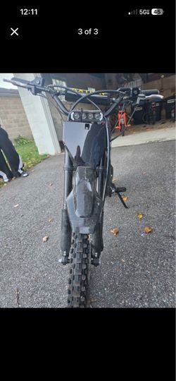Electric dirt bike