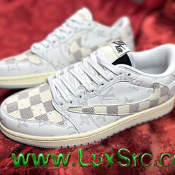 Nike Air Jordan 1 Low Shoes White Aj1