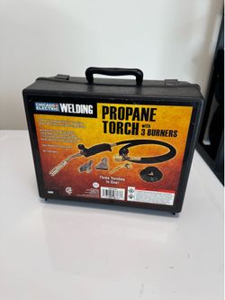 Chicago Electric Welding Propane Torch Kit with 3 Burners