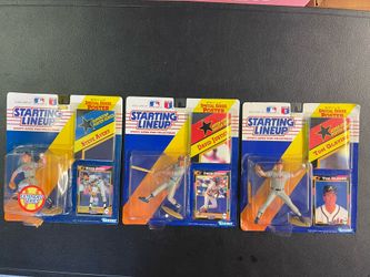 SLU Figures-1992 Atlanta Braves Trio