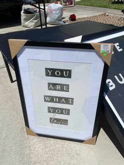 Wall Framed Message