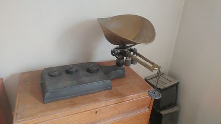 Old antique scale