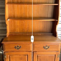 Classic Vintage Hutch / China Cabinet