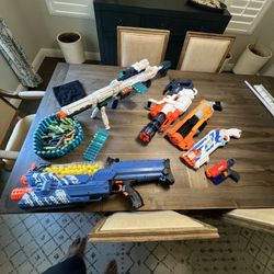 Nerf Gun Lot