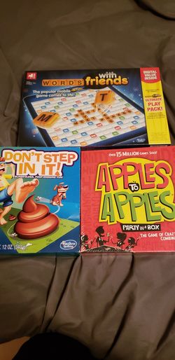 New board games $10 each or all $25