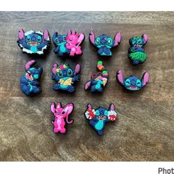 Stitch, Croc Charms Bundle