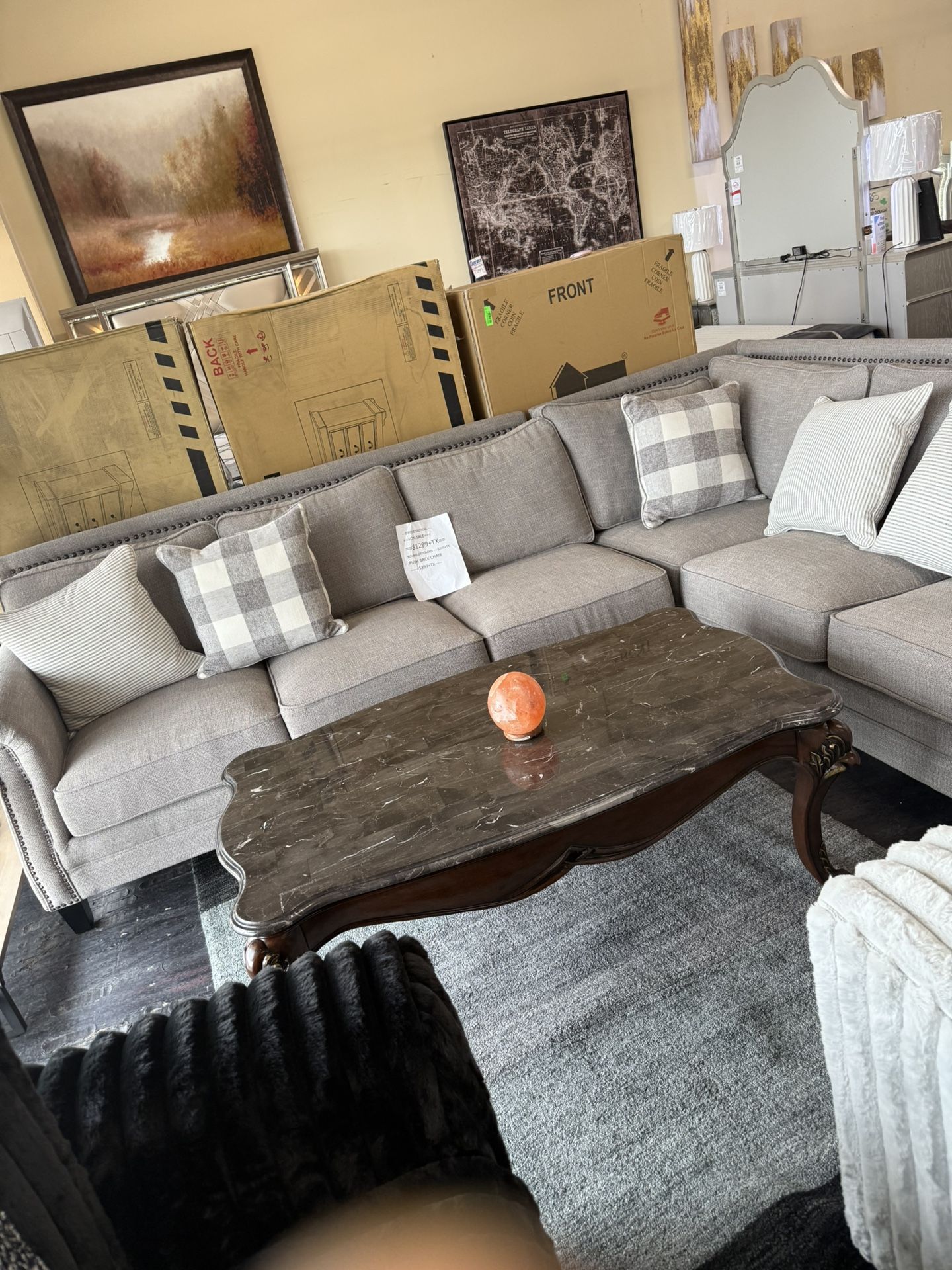 2 Piece Sectional On Sale