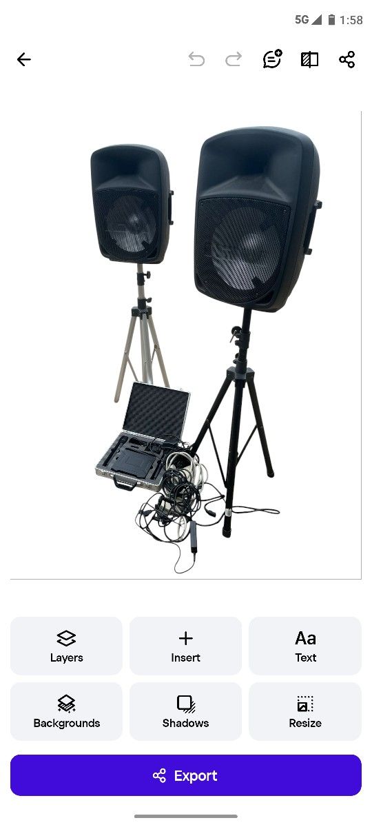 ION SPEAKERS-KAREOKE- BLUETOOTH 1500 w