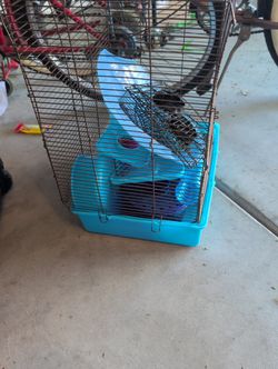 Hamster Cage Plus Accessory