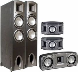 Klipsch Synergy Speakers system. 5 speakers total.