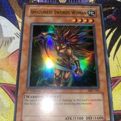 Yugioh Amazoness Swords Woman Magicians Force MFC-061 1st Edition Ultra Rare NM