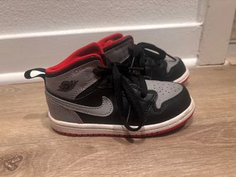 Jordan 1 mid bred shadow  toddler