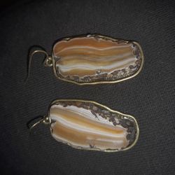 Agate Stone Earings 