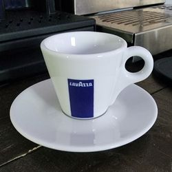 Lavazza Espresso Cup And Saucer Set 12
