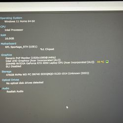 Acer Nitro V15 